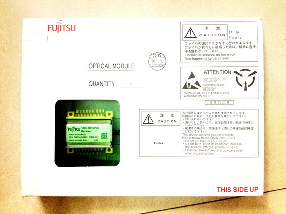 100G速率 富士通Fujitsu 高速光电探测器 FIM24706 光纤相干接收机