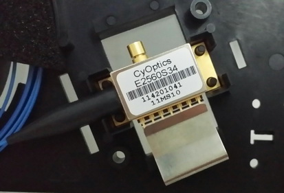10G速率, Cyoptics E2560 电吸收调制激光器 C-Band光发射机 EML