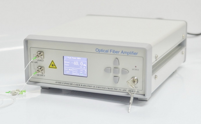 EDFA 掺铒光纤放大器 C波段 增益平坦 台式或模块