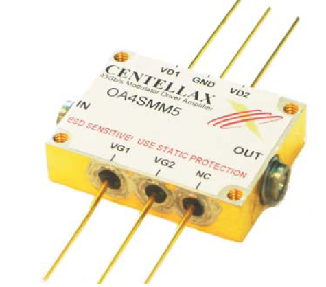 40G速率 CENTELLAX 射频放大器 OA4SMM5 带驱动电路