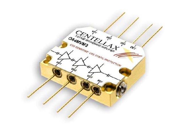 40G速率 CENTELLAX 射频放大器 OA4MVM3/2/4  带驱动电路